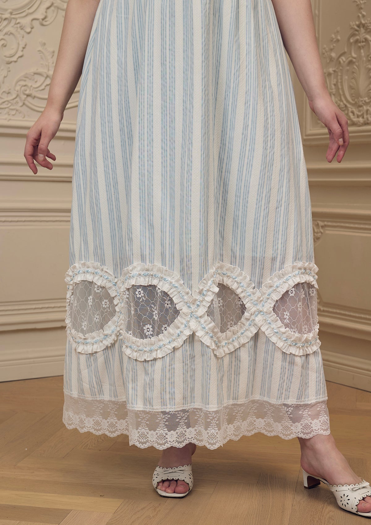 Curve & Plus "Matin de fen锚tre fleurie" Dress