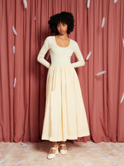 Darling Fitted Midi Dress
