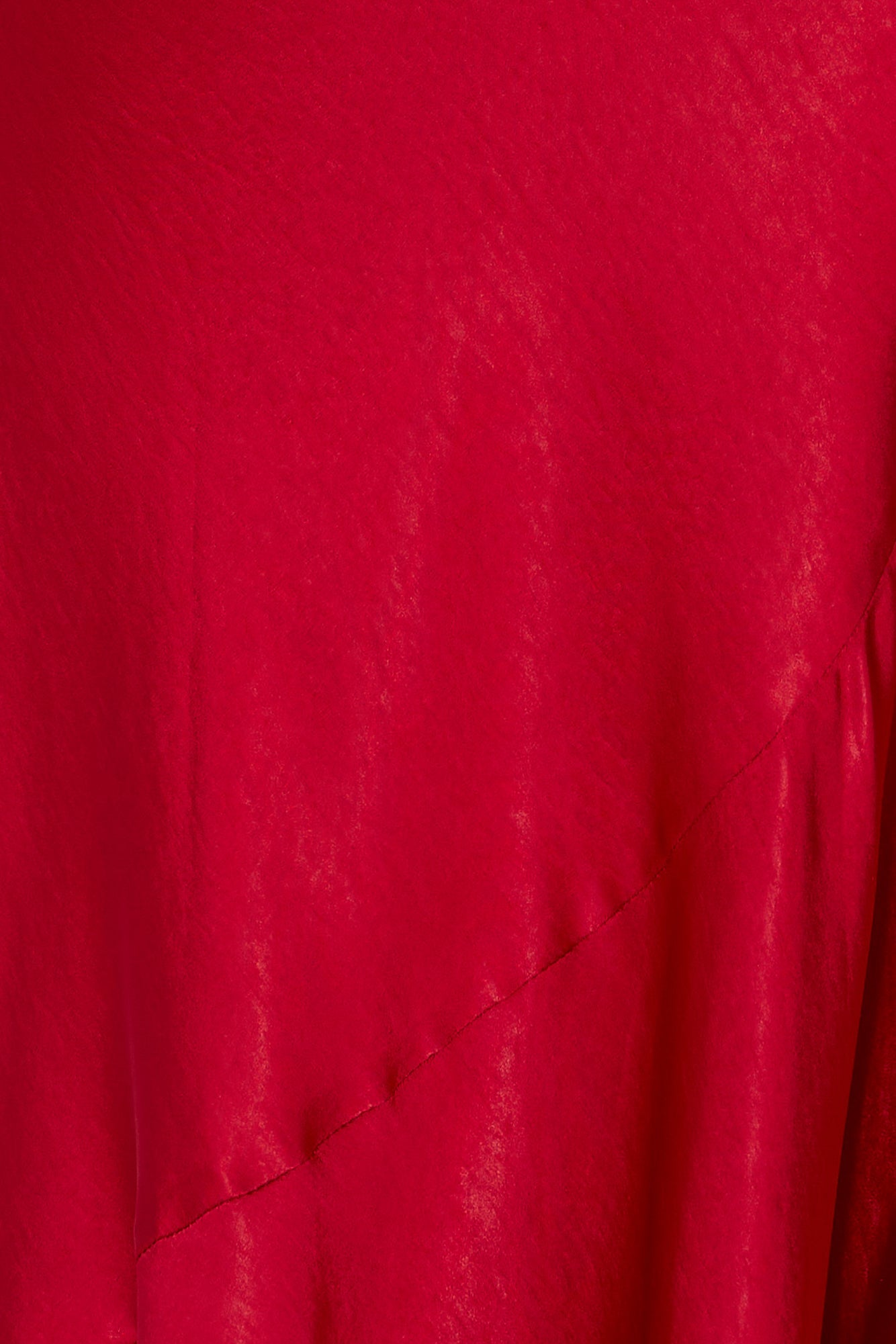 Flashy Sori猫e Satin Maxi Dress Red