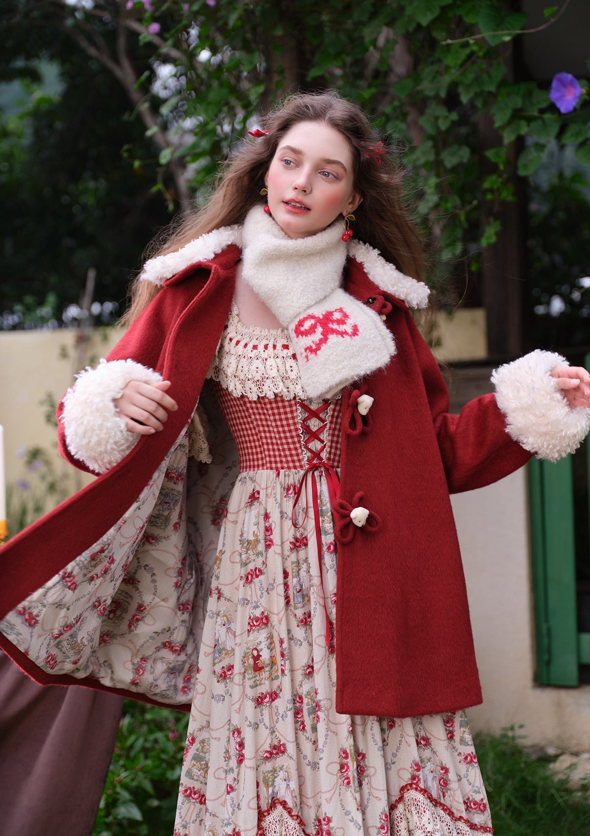 鈥淟ittle Red Riding Hood鈥?Cottage Dress