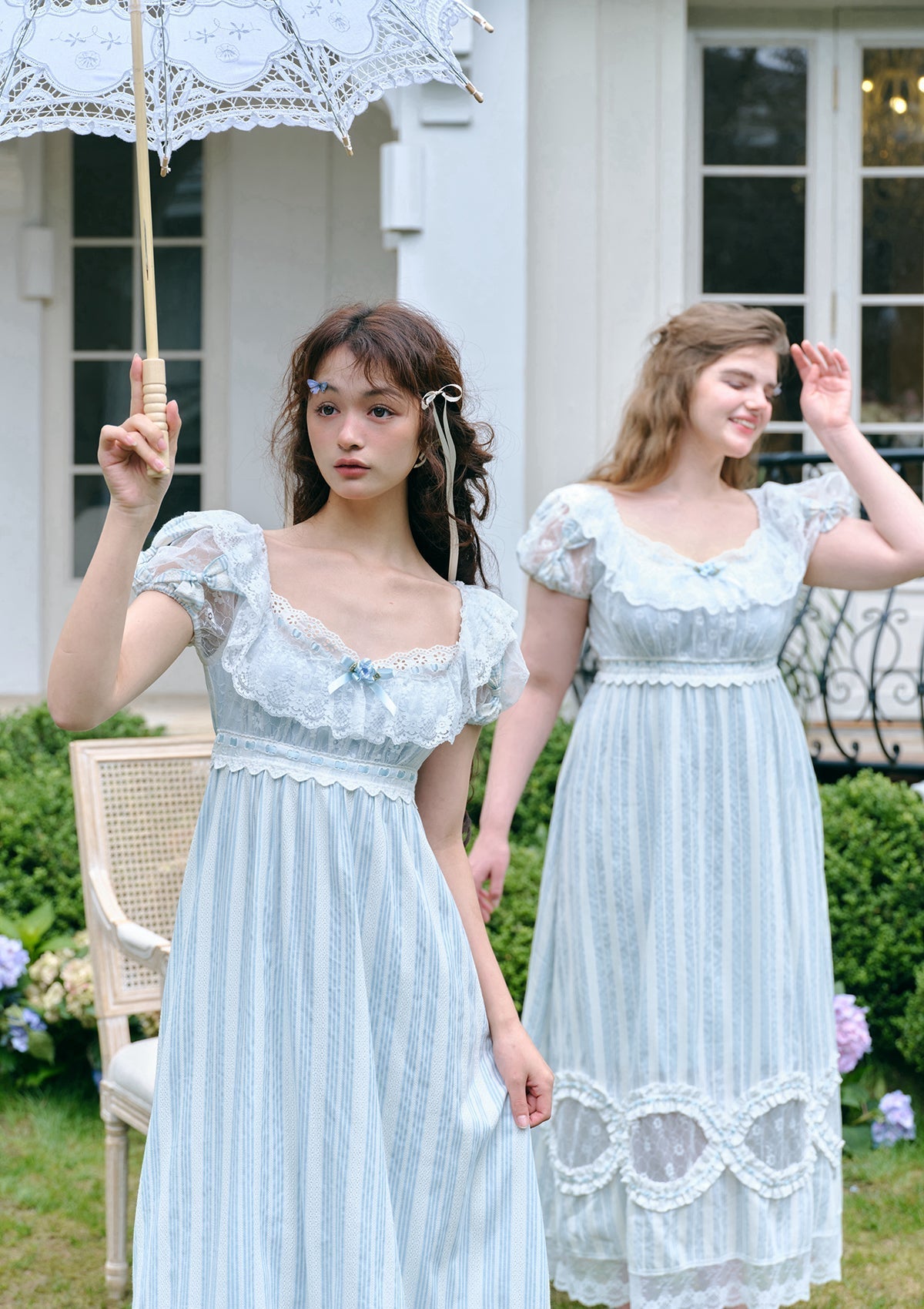 Curve & Plus "Matin de fen锚tre fleurie" Dress