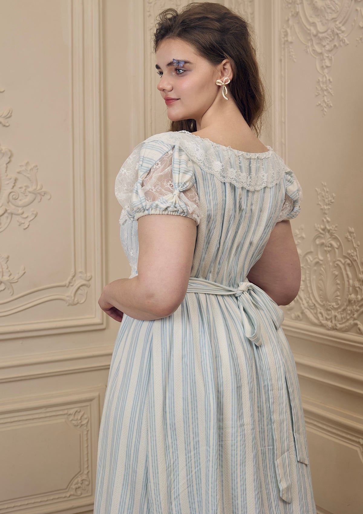 Curve & Plus "Matin de fen锚tre fleurie" Dress