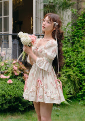 Rose's Smile Corset Dress 鈪?(Short)
