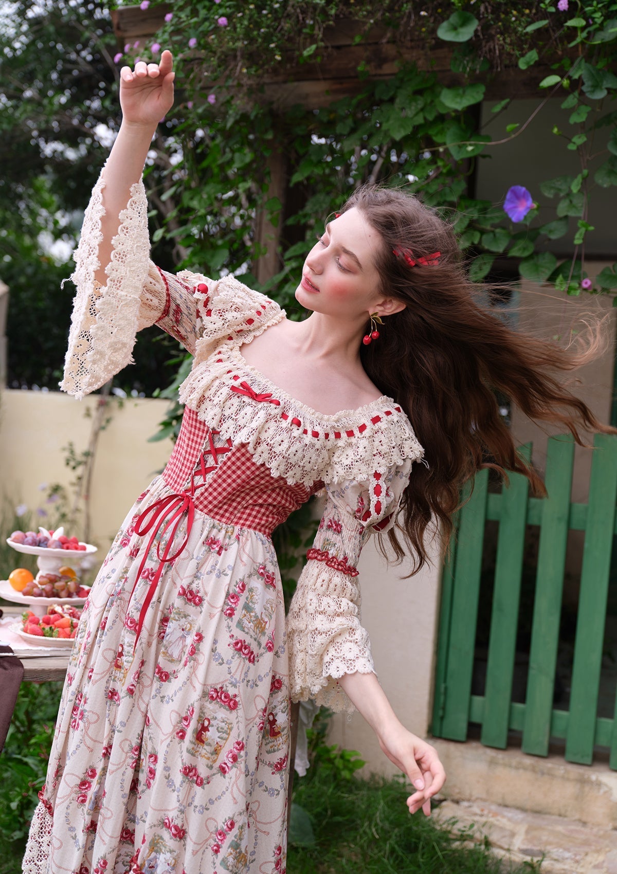 鈥淟ittle Red Riding Hood鈥?Cottage Dress