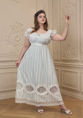Curve & Plus "Matin de fen锚tre fleurie" Dress