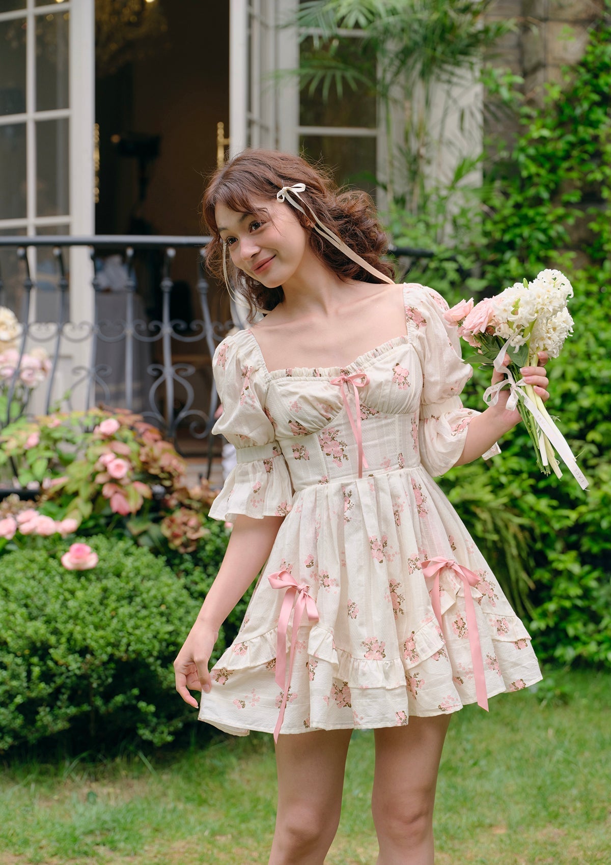 Rose's Smile Corset Dress 鈪?(Short)